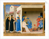 The Dispute of Saint Dominic and the Miracle of the Book (Predella of the retable The Coronation of by Fra Giovanni da Fiesole Angelico