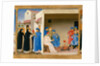 The Dispute of Saint Dominic and the Miracle of the Book (Predella of the retable The Coronation of by Fra Giovanni da Fiesole Angelico