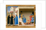 The Dispute of Saint Dominic and the Miracle of the Book (Predella of the retable The Coronation of by Fra Giovanni da Fiesole Angelico