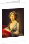 Portrait of Empress Elizabeth Alexeievna, Princess Louise of Baden, 1798 by Marie Louise Elisabeth Vigée-Lebrun