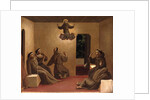 Apparition of Saint Francis at Arles (Scenes from the life of Saint Francis of Assisi), ca 1429 by Fra Giovanni da Fiesole Angelico