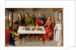Christ in the House of Simon the Pharisee, c. 1450 by Dirk Bouts