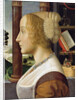 Profile Portrait of a Young Woman by Davide Ghirlandaio