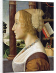 Profile Portrait of a Young Woman by Davide Ghirlandaio