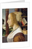 Profile Portrait of a Young Woman by Davide Ghirlandaio