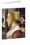 Profile Portrait of a Young Woman by Davide Ghirlandaio