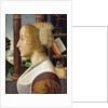 Profile Portrait of a Young Woman by Davide Ghirlandaio
