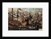 The Battle of Lepanto, 17th century by Anonymous