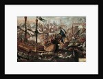 The Battle of Lepanto, 17th century by Anonymous