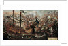 The Battle of Lepanto, 17th century by Anonymous