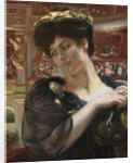 La Comédie-Française. Portrait of the actress Gabrielle Réjane by Paul-Albert Besnard