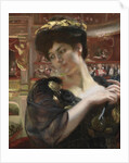 La Comédie-Française. Portrait of the actress Gabrielle Réjane by Paul-Albert Besnard