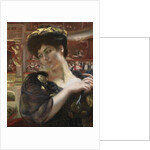 La Comédie-Française. Portrait of the actress Gabrielle Réjane by Paul-Albert Besnard