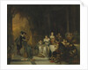 John Dryden Reading one of His Poems Before the Court, 1869 by Adrien Ferdinand de Braekeleer