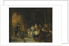 John Dryden Reading one of His Poems Before the Court, 1869 by Adrien Ferdinand de Braekeleer
