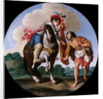 Saint Martin and a beggar, c. 1608-1610 by Carlo Saraceni