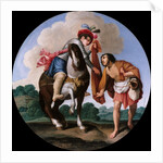 Saint Martin and a beggar, c. 1608-1610 by Carlo Saraceni