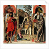 Resurrected Christ with Mary Magdalen and Saints John the Baptist and Jerome, c. 1492 by Bartolomeo Montagna