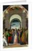 The Descent of the Holy Spirit. Central Panel of Polyptich of the Pentecost, ca 1475 by Alvise Vivarini