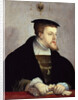 Portrait of the Emperor Charles V, ca 1532 by Christoph Amberger