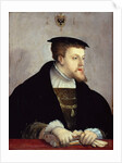Portrait of the Emperor Charles V, ca 1532 by Christoph Amberger