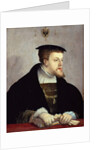 Portrait of the Emperor Charles V, ca 1532 by Christoph Amberger