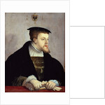 Portrait of the Emperor Charles V, ca 1532 by Christoph Amberger