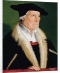 Portrait of the cosmographer Sebastian Münster, c. 1550 by Christoph Amberger