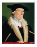Portrait of the cosmographer Sebastian Münster, c. 1550 by Christoph Amberger