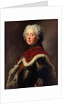 Portrait of Frederick II of Prussia (1712?1786) as Crown Prince, 1739 by Antoine Pesne