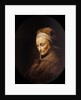 Portrait of Rembrandts Mother by Gerard Dou
