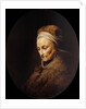 Portrait of Rembrandts Mother by Gerard Dou