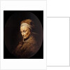Portrait of Rembrandts Mother by Gerard Dou