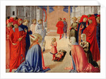 Saint Zenobius raises a boy from the dead, 1462 by Benozzo Gozzoli