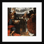 Dispute of four Church Fathers on the Immaculate Conception, 1541 by Dosso Dossi