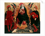 Assumption of the Virgin with Saints Julian and Minias, 1449-1450 by Andrea del Castagno