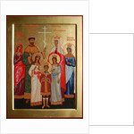 The killed Family of the Tsar Nicholas II, 2004-2007 by Russian icon
