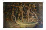 Fresco detail from the Chamber of Amor and Psyche, 1526-1534 by Giulio Romano
