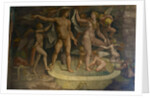Fresco detail from the Chamber of Amor and Psyche, 1526-1534 by Giulio Romano