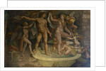 Fresco detail from the Chamber of Amor and Psyche, 1526-1534 by Giulio Romano