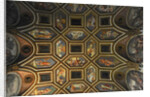 Ceiling decoration of the Camera dei Venti (Chamber of the Winds), 1526-1534 by Giulio Romano