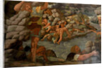 The Fall of the Giants (Sala dei Giganti), 1536 by Giulio Romano