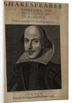 Title page of the First Shakespeares Folio, 1623 by Martin Droeshout