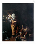 Judith and her maid Abra with the Head of Holofernes, c. 1647-1648 by Artemisia Gentileschi