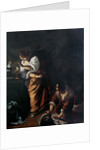 Judith and her maid Abra with the Head of Holofernes, c. 1647-1648 by Artemisia Gentileschi