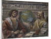 Heraclitus and Democritus, 1486 by Donato Bramante