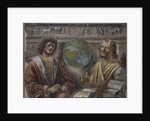 Heraclitus and Democritus, 1486 by Donato Bramante