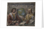 Heraclitus and Democritus, 1486 by Donato Bramante