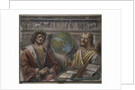 Heraclitus and Democritus, 1486 by Donato Bramante