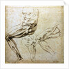 Studies of legs, 1524-1525 by Michelangelo Buonarroti
